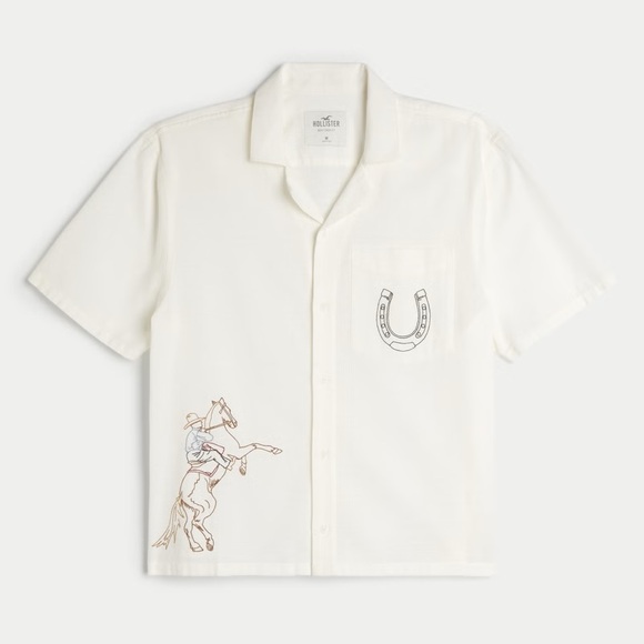 Hollister Other - Hollister Short Sleeve Western Casual Button-Down Shirt